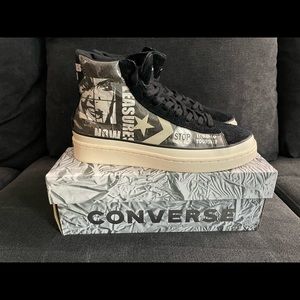 Pleasures x Converse Pro Leather Mid—VNDS